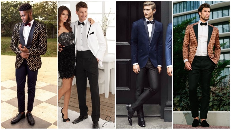 Creative black tie